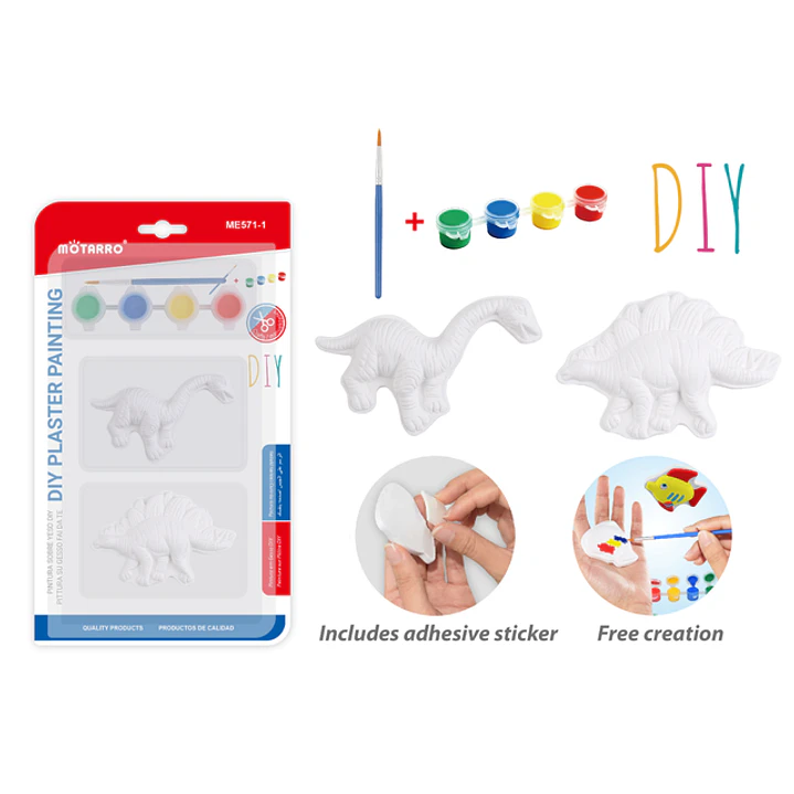 Set Para Pintar Escultura Dino 1