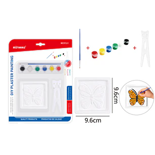 Set Para Pintar Escultura Mariposa