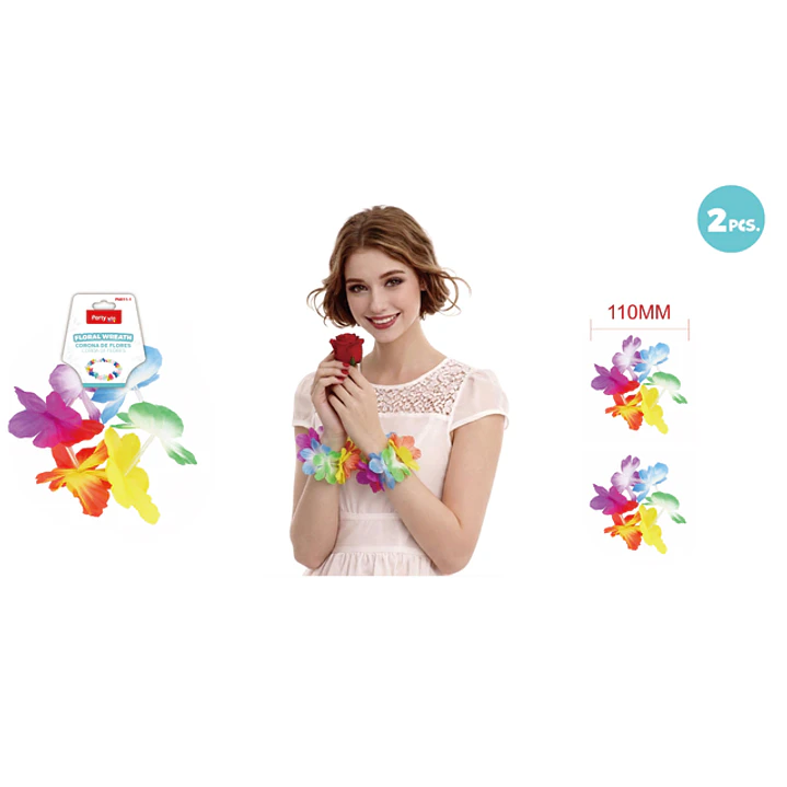 Pulseras 6X2Flores 2 Unidades 1