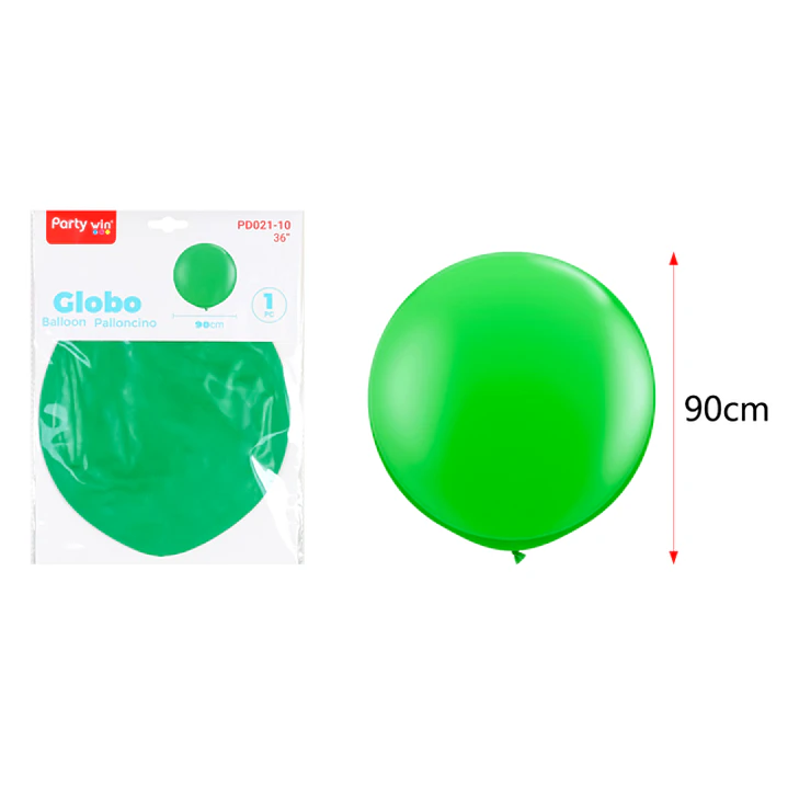 Globo Gigante Mate Verde 90Cm 1