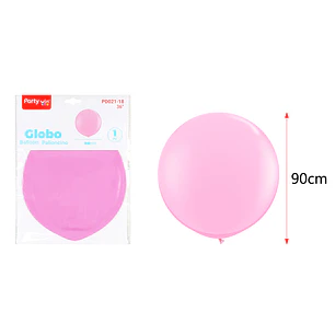 Globo Gigante Pastel Fucsia 90Cm