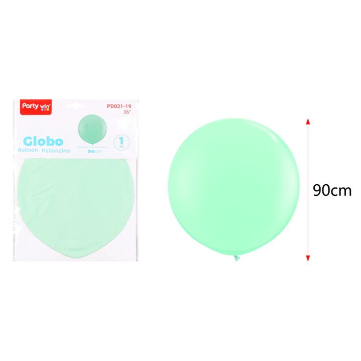 Globo Gigante Pastel Verde 90Cm 1