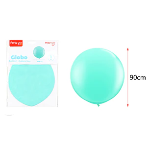 Globo Gigante Pastel Azul Tiffany 90Cm