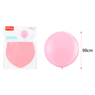 Globo Gigante Mate Rosado Claro 90Cm