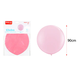 Globo Gigante Pastel Rosado 90Cm