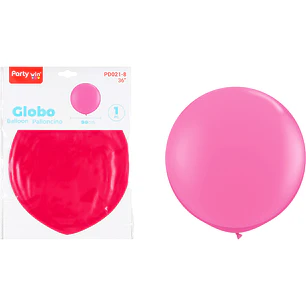 Globo Gigante Mate Fucsia 90Cm