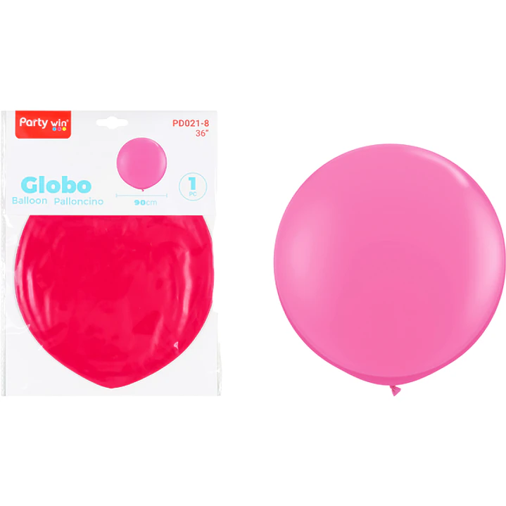 Globo Gigante Mate Fucsia 90Cm 1