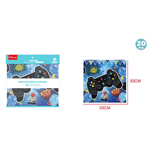 Servilletas Game 33Cm 20 Unidades