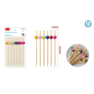 Set De Decoración De Torta Perlas 120Mm 12 Unidades