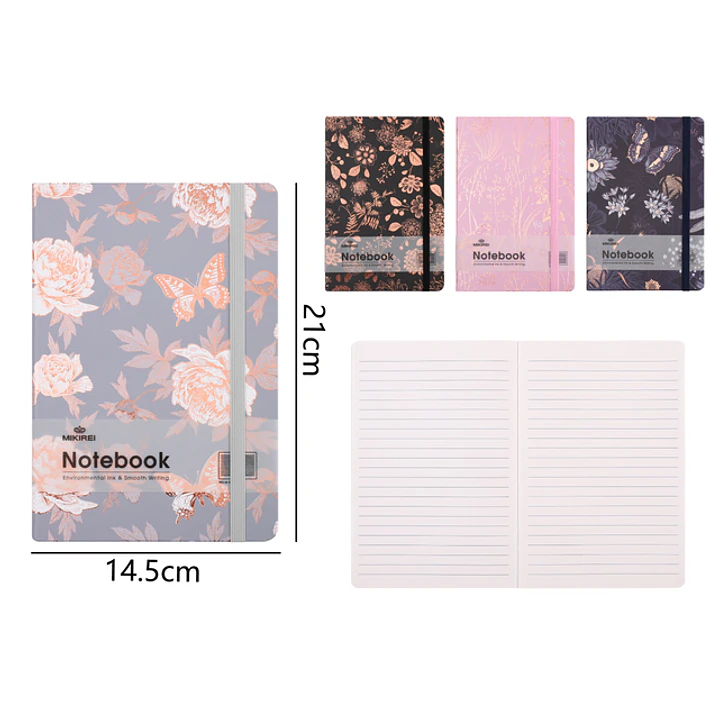 Libreta Elastico 96Hojas 21X14.5Cm 1