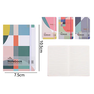 Libreta Elastico 96Hojas A7