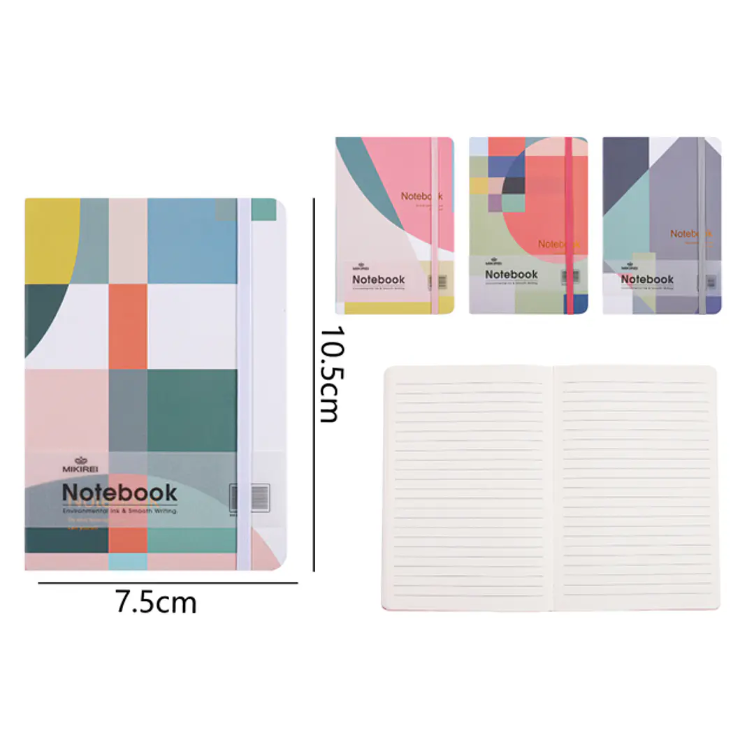 Libreta Elastico 96Hojas A7 1