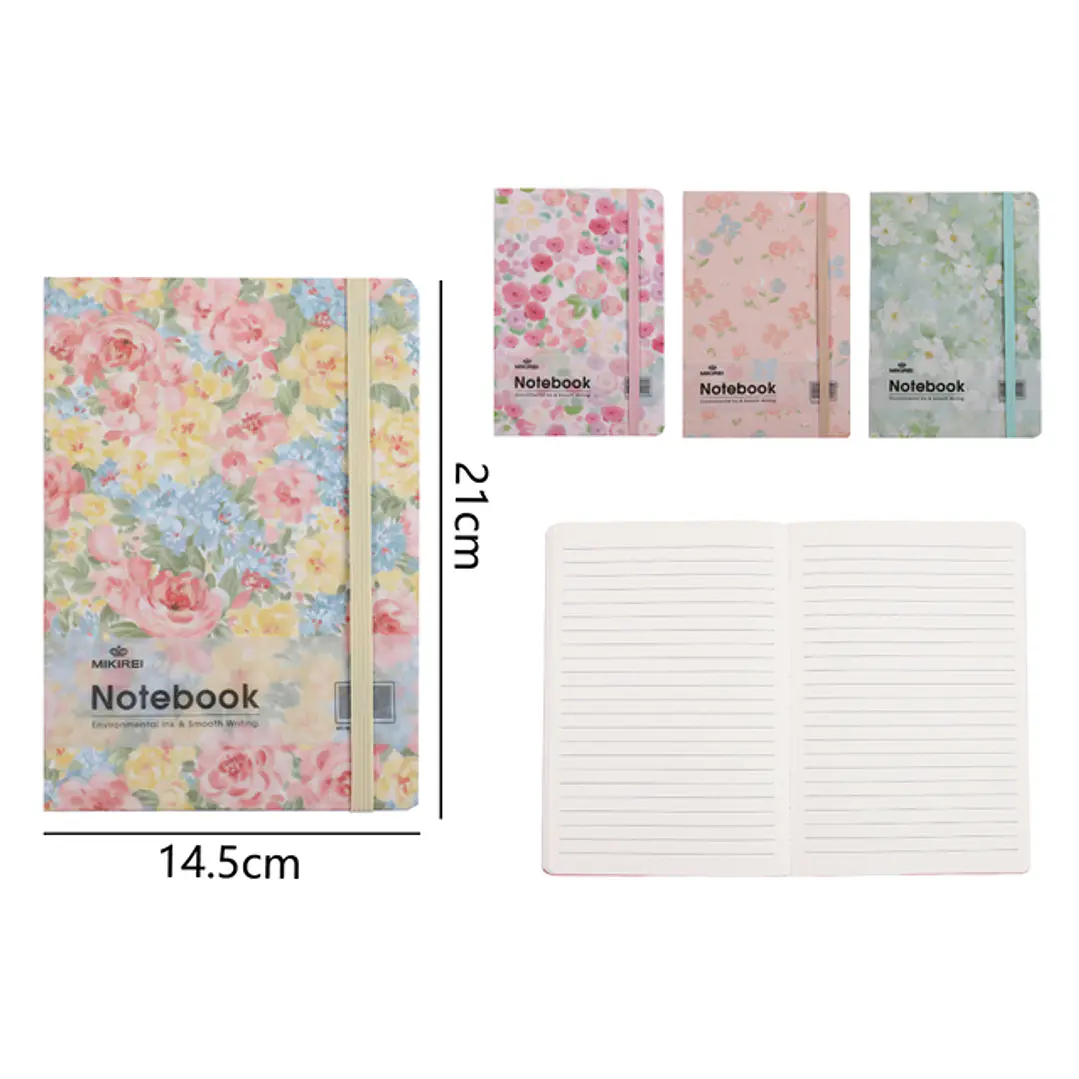 Libreta Elastico 96Hojas A5 1