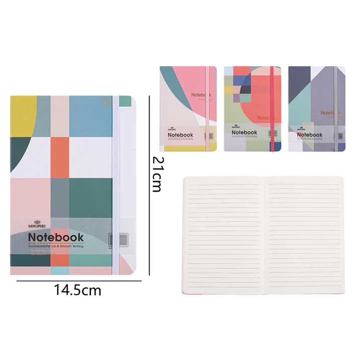 Libreta Elastico 96Hojas A5 1