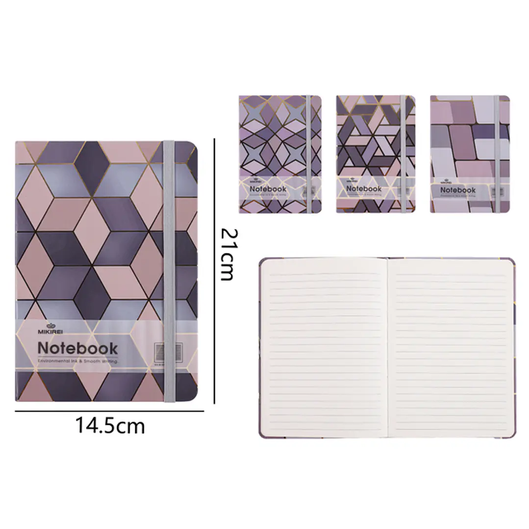 Libreta Elastico 96Hojas A5 1