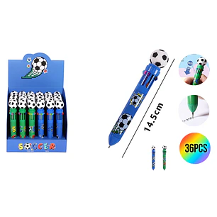 Lapiz Pasta Multicolor 8 Colores 14.5Cm