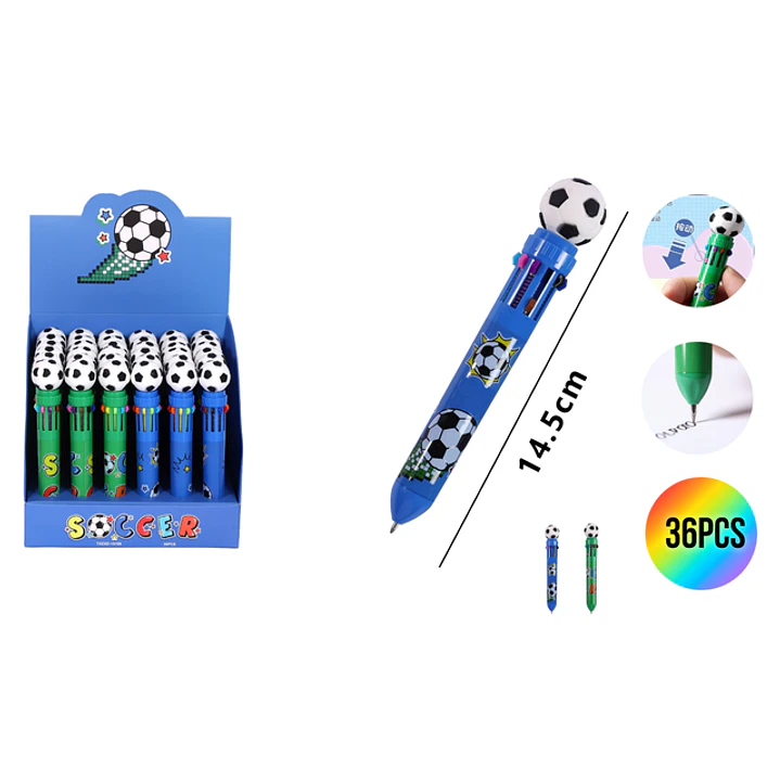 Lapiz Pasta Multicolor 8 Colores 14.5Cm 1