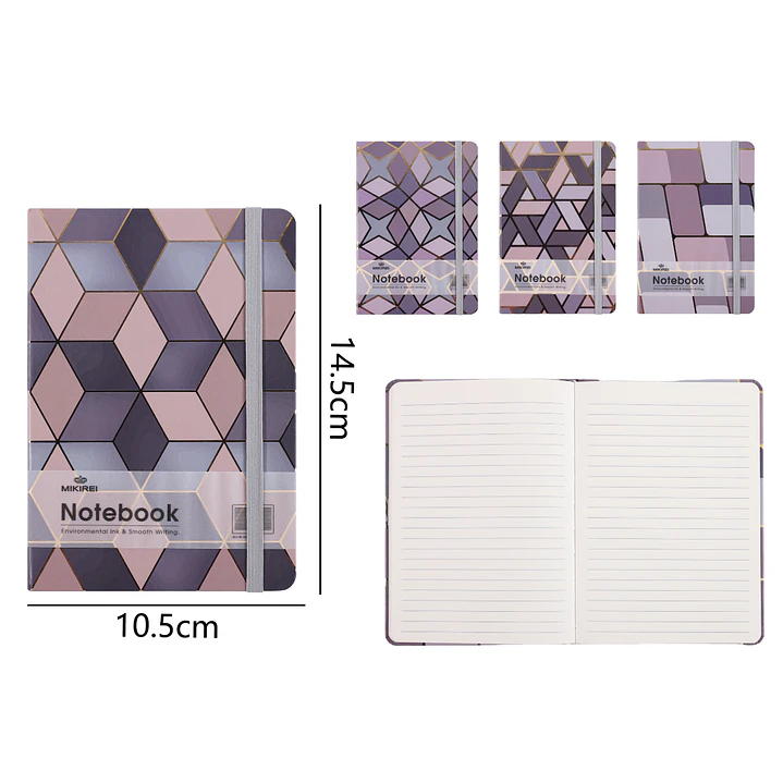 Libreta Elastico 96Hojas A6 1
