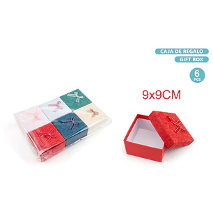 Caja De Regalos Mini 9X9Cm