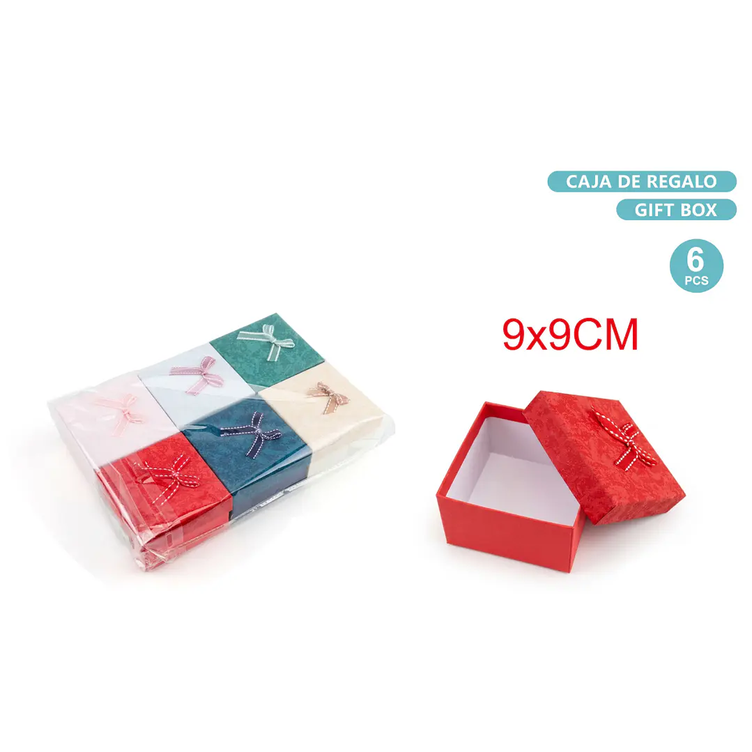 Caja De Regalos Mini 9X9Cm 1