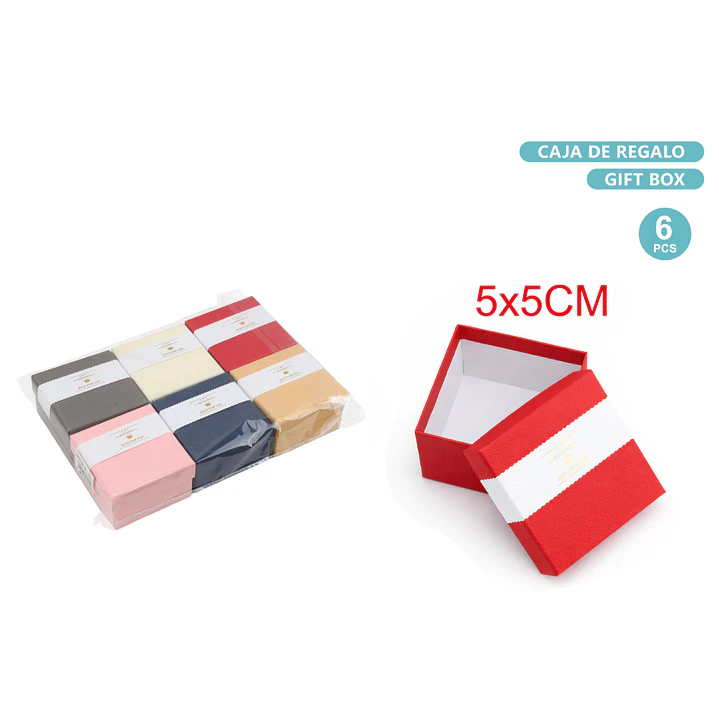 Caja De Regalos Mini 5X5Cm 1