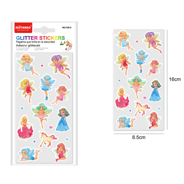 Stickers Glitter 85X160Mm 1