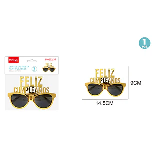 Lentes De Fiesta Cumpleaños