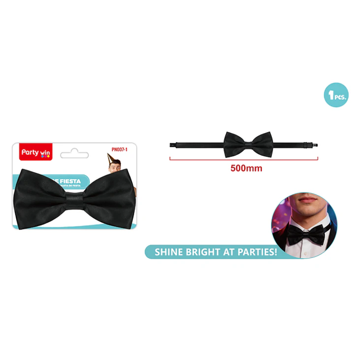 Corbatin De Fiesta Negro 1