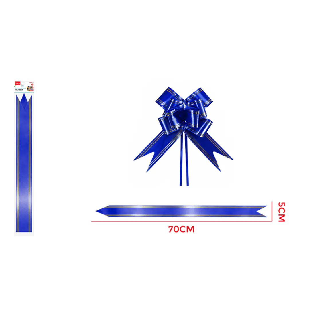 Cintas De Regalo Magica Azul 5Cm 10 Unidades 1
