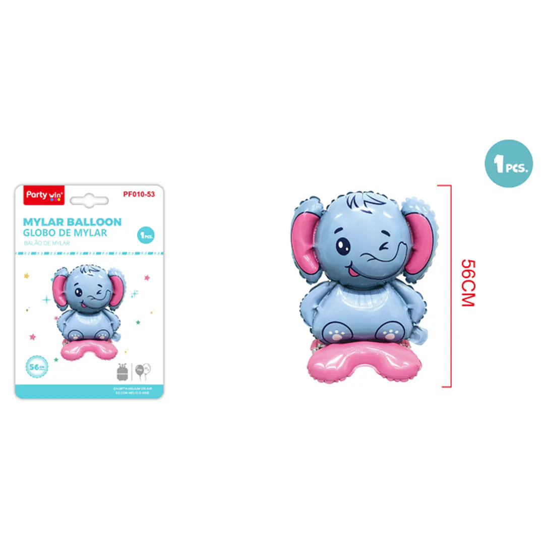 Globo Metal De Piel Elefante 56Cm 1