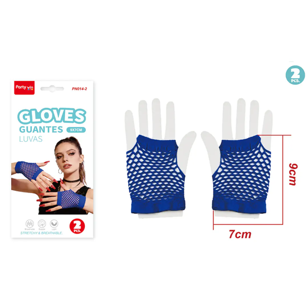 Guantes Azul 2 Unidades 1