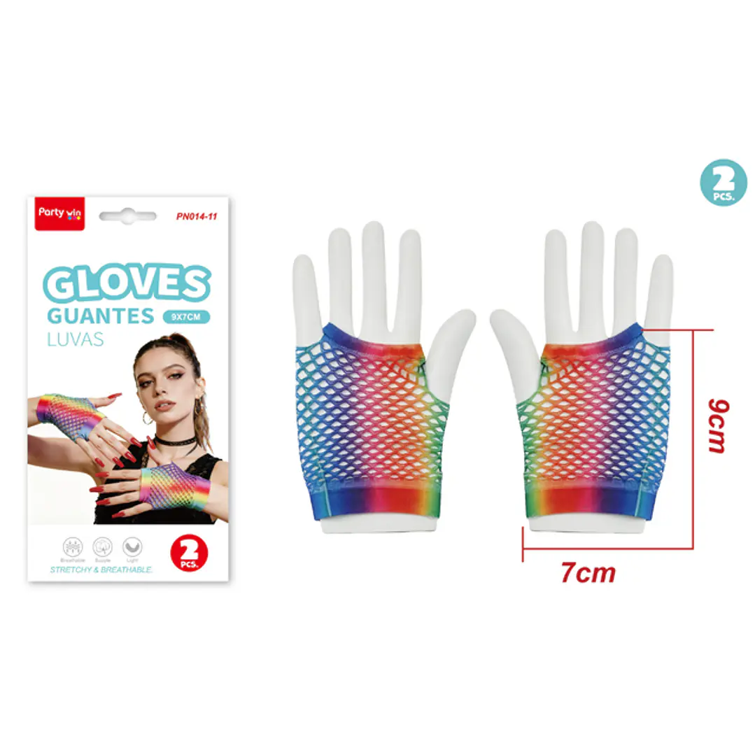 Guantes Multicolor 2 Unidades 1