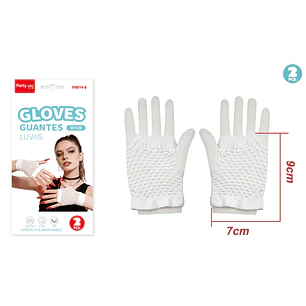 Guantes Blanco 2 Unidades