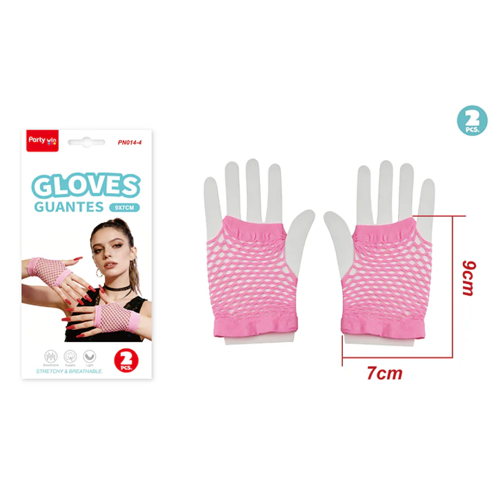 Guantes Rosado 2 Unidades 1