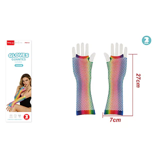 Guantes Largo Multicolor 2 Unidades