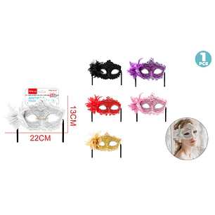 Mascarilla De Fiesta Flor