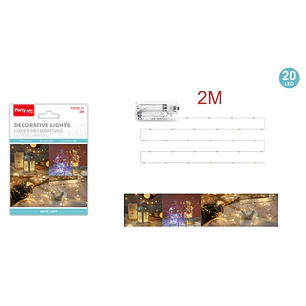 Luces Decorativa Amarillo 2M