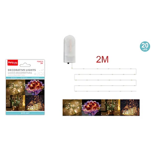 Luces Decorativa Amarillo 2M