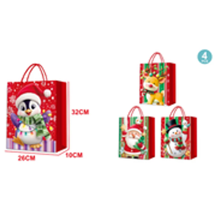 Bolsa De Regalo Navidad M 1