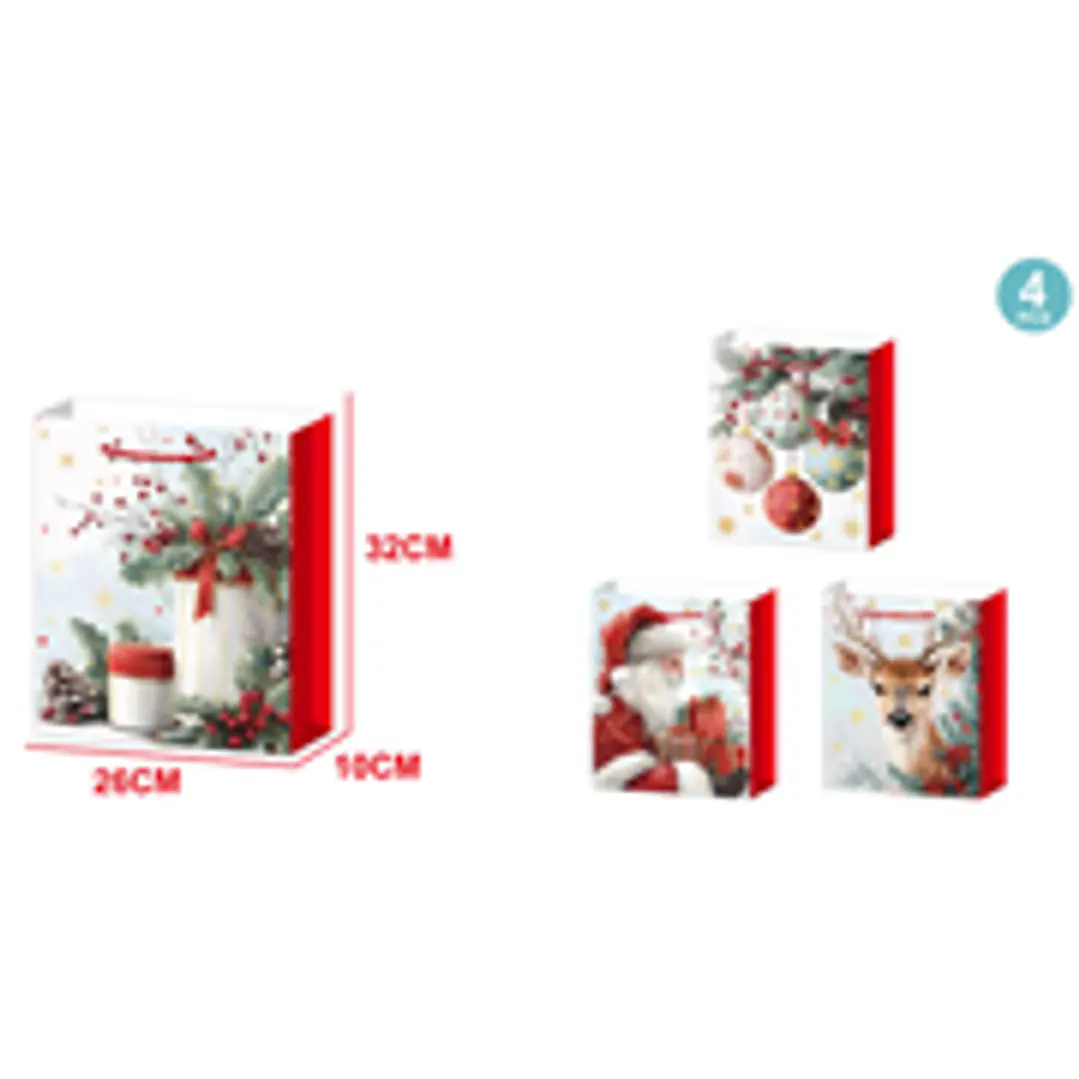 Bolsa De Regalo Navidad M 1
