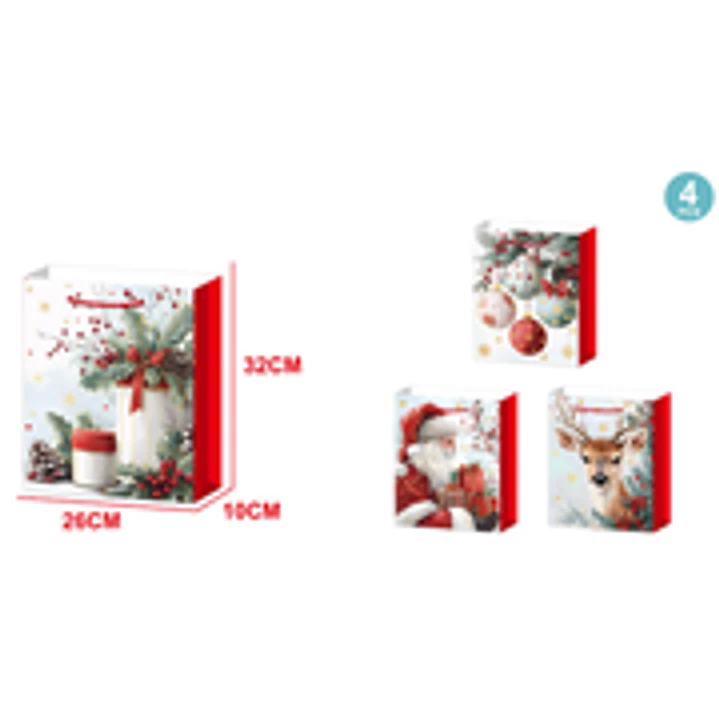 Bolsa De Regalo Navidad M 1