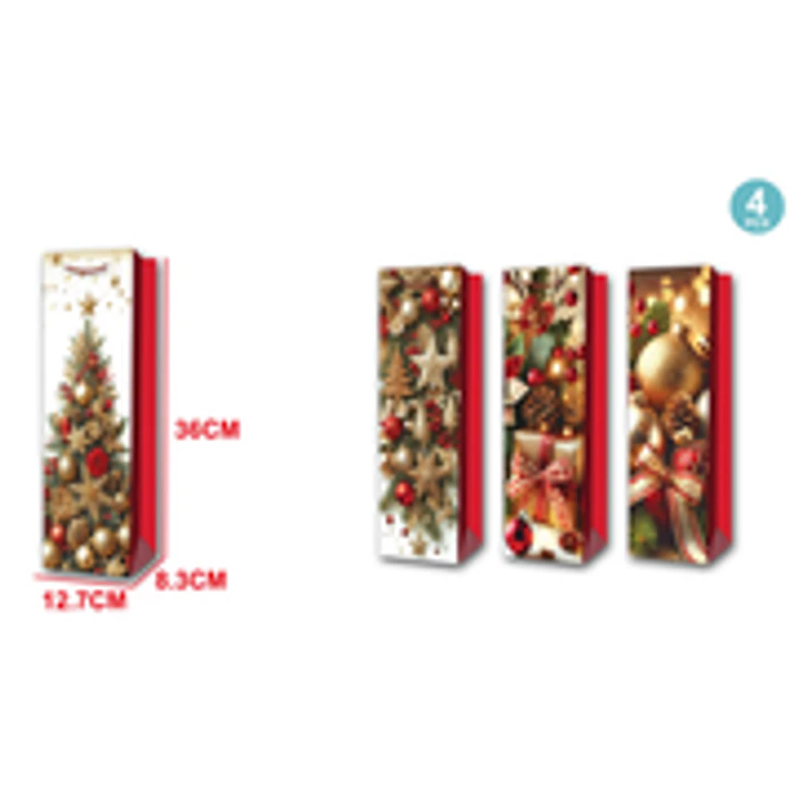Bolsa De Vino Navidad 1