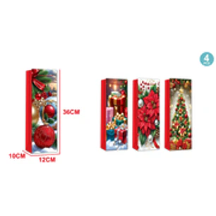 Bolsa De Vino Navidad