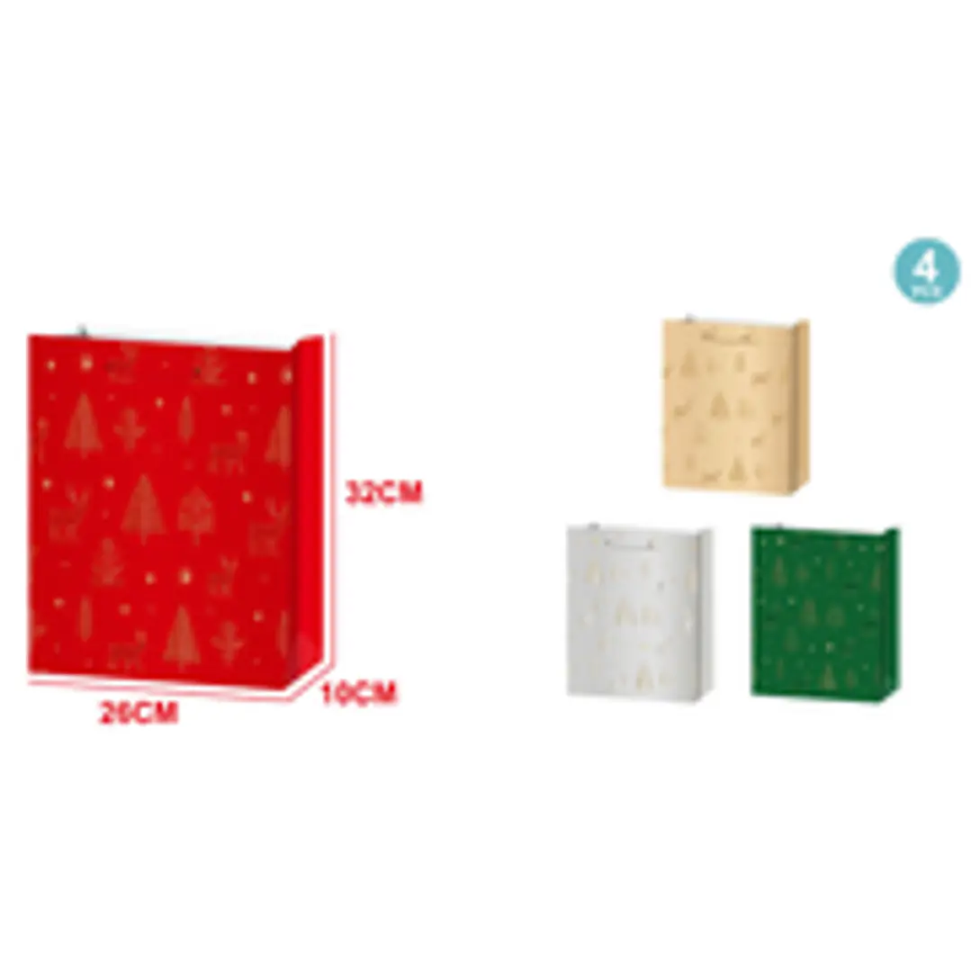 Bolsa De Regalo Navidad M 1