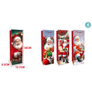 Bolsa De Vino Navidad