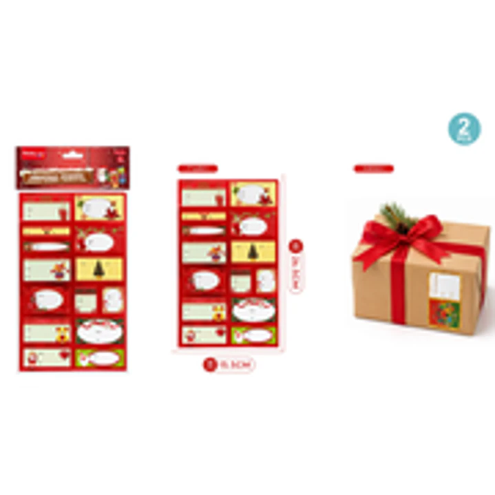 Stickers Para Nombre Navidad 2 Unidades 1