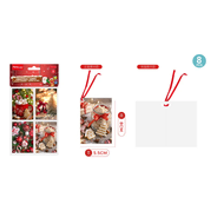 Tarjetas Navidad 9 Unidades 1