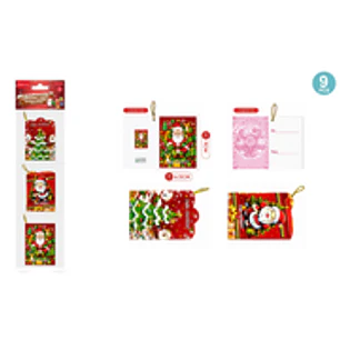 Tarjetas Navidad 9 Unidades