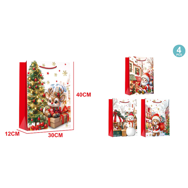 Bolsa De Regalo Navidad L 1