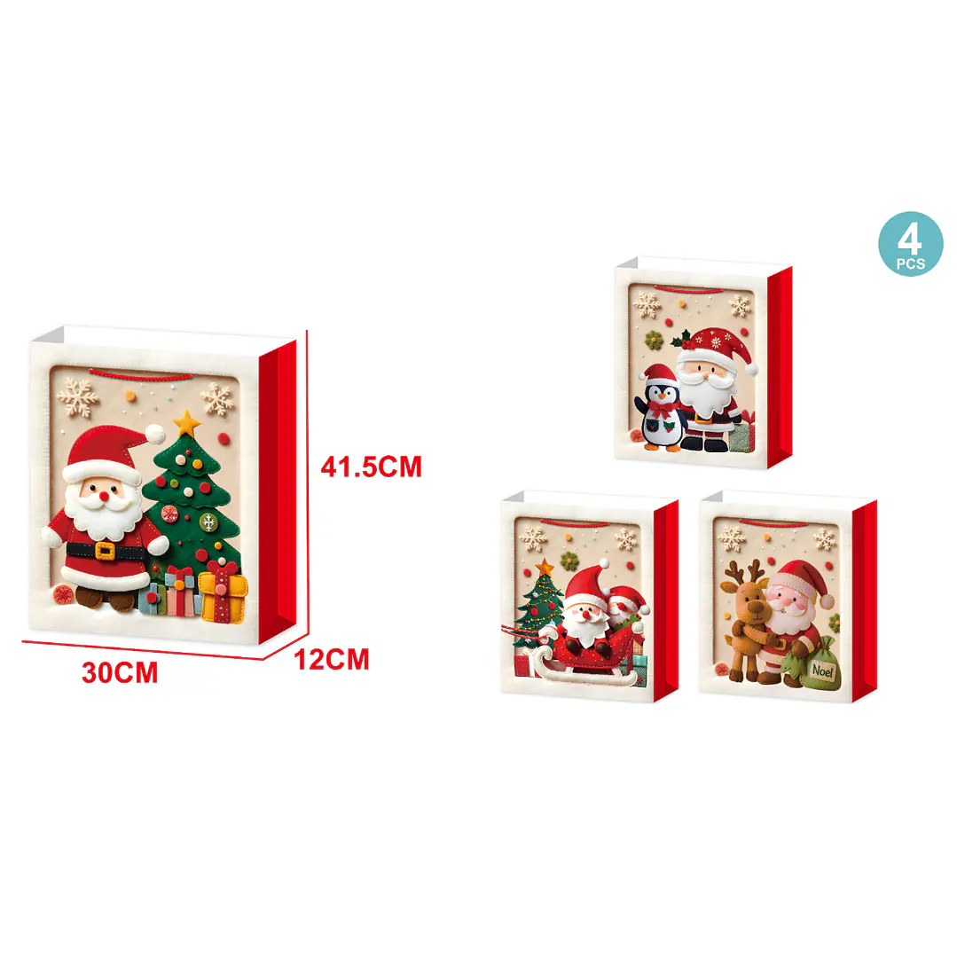Bolsa De Regalo Navidad L 1
